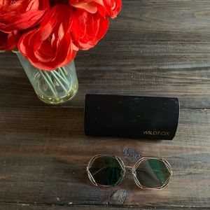 Wildfox Regency Sunglasses Rose Gold